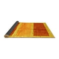 thumbnail image 2 of Ahgly Company Indoor Rectangle Abstract Yellow Contemporary Area Rugs, 6' x 9', 2 of 4