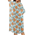 thumbnail image 4 of HELLHERO Tropical Hibiscus Floral Kimono Cover Up - Lightweight Breathable Beachwear for Women | Perfect for Summer Vacation, Poolside & Beach Trips, 4 of 6