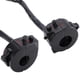 thumbnail image 2 of Interruptor de control ANGGREK de manillar de motocicleta 2 uds Aluminio negro, 2 of 8