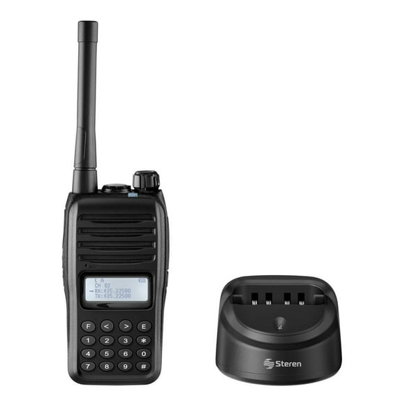 Radio Intercomunicador Profesional Steren Con Teclado RAD-630