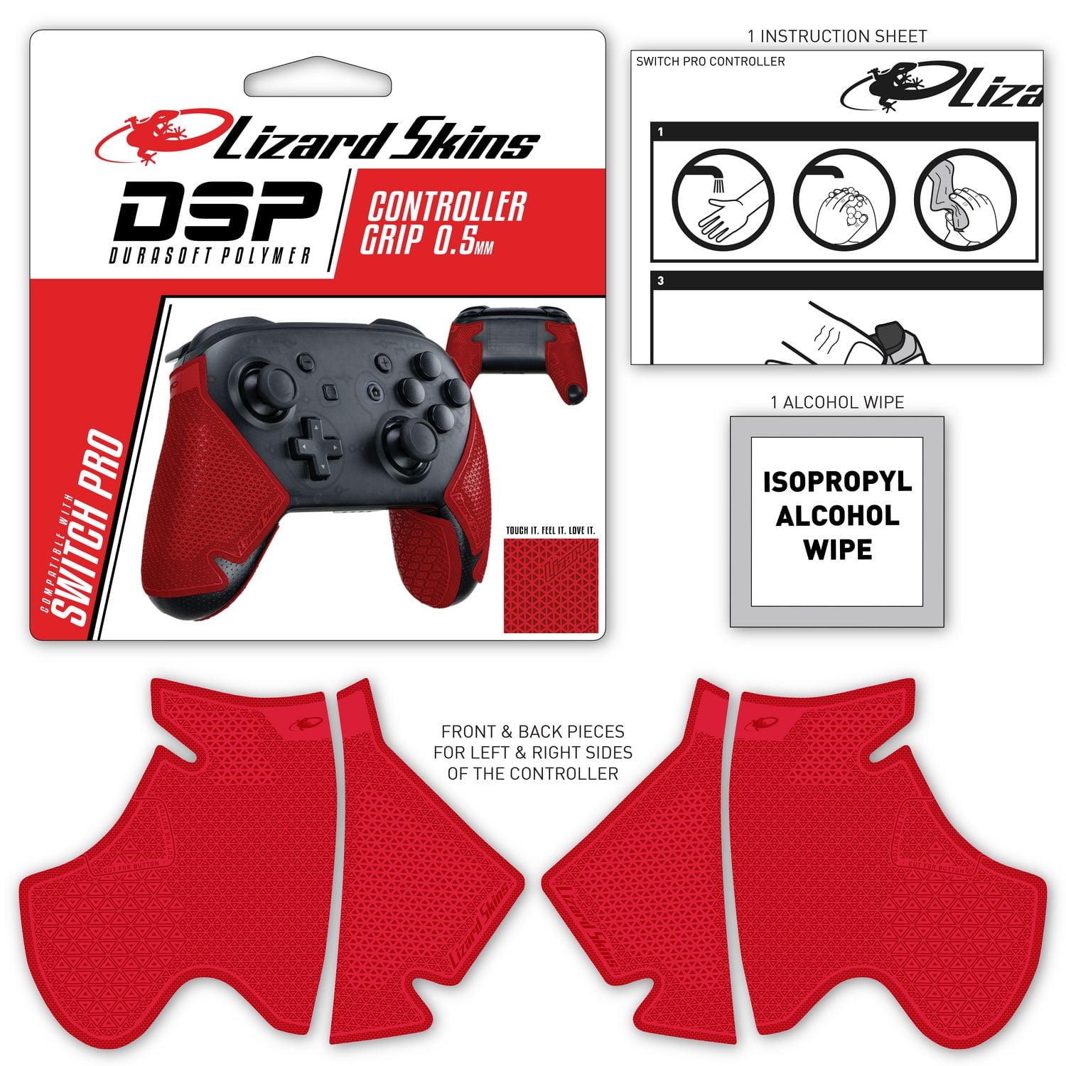 Lizard Skins - Le DSP Controller Grip pour Switch Pro