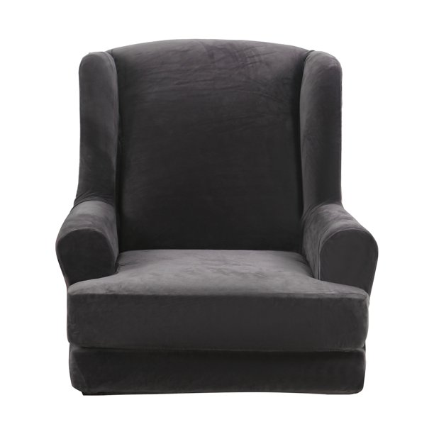 Funda Para Sofá De Lujo Funda Para Sillón Sillón Lavable Funda Para Asiento Gris Sunnimix Fundas para sillas de sofá fundas
