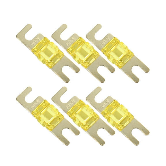 Unique Bargains 6pcs 150A AFS Mini ANL Fuse Replaces Electrical Protection for Auto Car Truck Motorcycle Boat Audio CDs