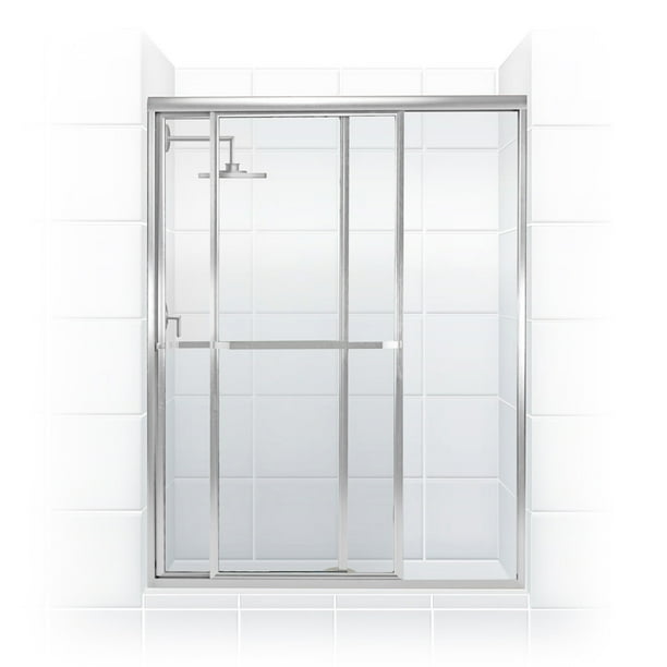Coastal Shower Doors 1842 66 C Paragon Series 42 X Framed Sliding Door Com 66 Framed Sliding Shower Door, 42 Sliding Shower Door