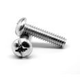 thumbnail image 1 of 5/16"-18 x 3" (FT) Coarse Thread Machine Screw Combo (Phillips/Slotted) Round Head Low Carbon Steel Zinc Plated Pk 100, 1 of 1