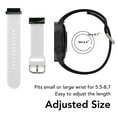 thumbnail image 3 of Flexible 26mm Silicone Watch Strap, Pin Buckle, Sweatproof, Perfect For Workouts, 3 of 8