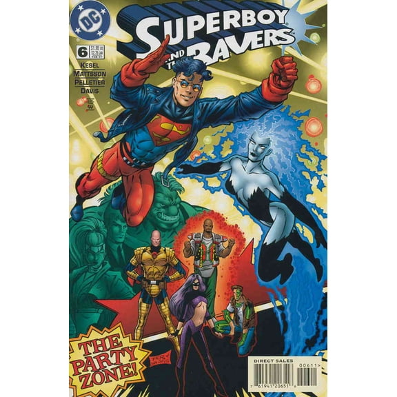 Superboy And the Ravers #6 VF ; DC Comic Book