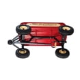 thumbnail image 3 of Schwinn All Terrain Quad Steer Wagon with 4x4 Steering, Durable Steel Design, Red, 3 of 6