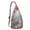 Grey-4, variant on Abstract Art Sling Backpack – Colorful Geometric Tie Dye Crossbody Daypack, Psychedelic Pop Art Hiking Bag for Women & Men, Fashionable & Lightweight Outdoor Travel Pack