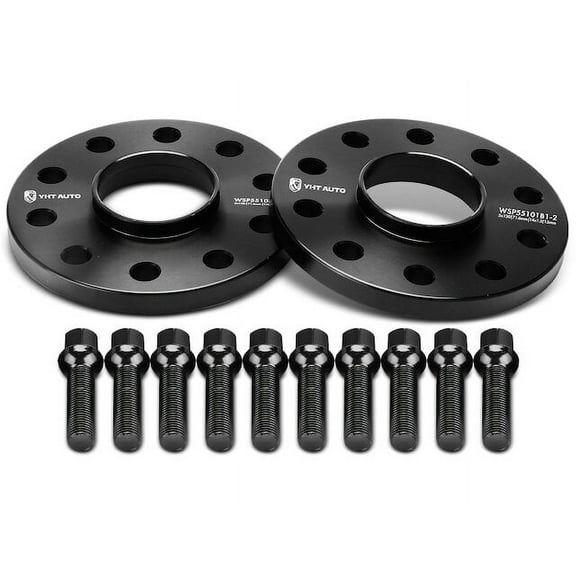 Wheel Spacer Kit 2 - Compatible with 1997 - 2016 Porsche Boxster 1998 1999 2000 2001 2002 2003 2004 2005 2006 2007 2008 2009 2010 2011 2012 2013 2014 2015