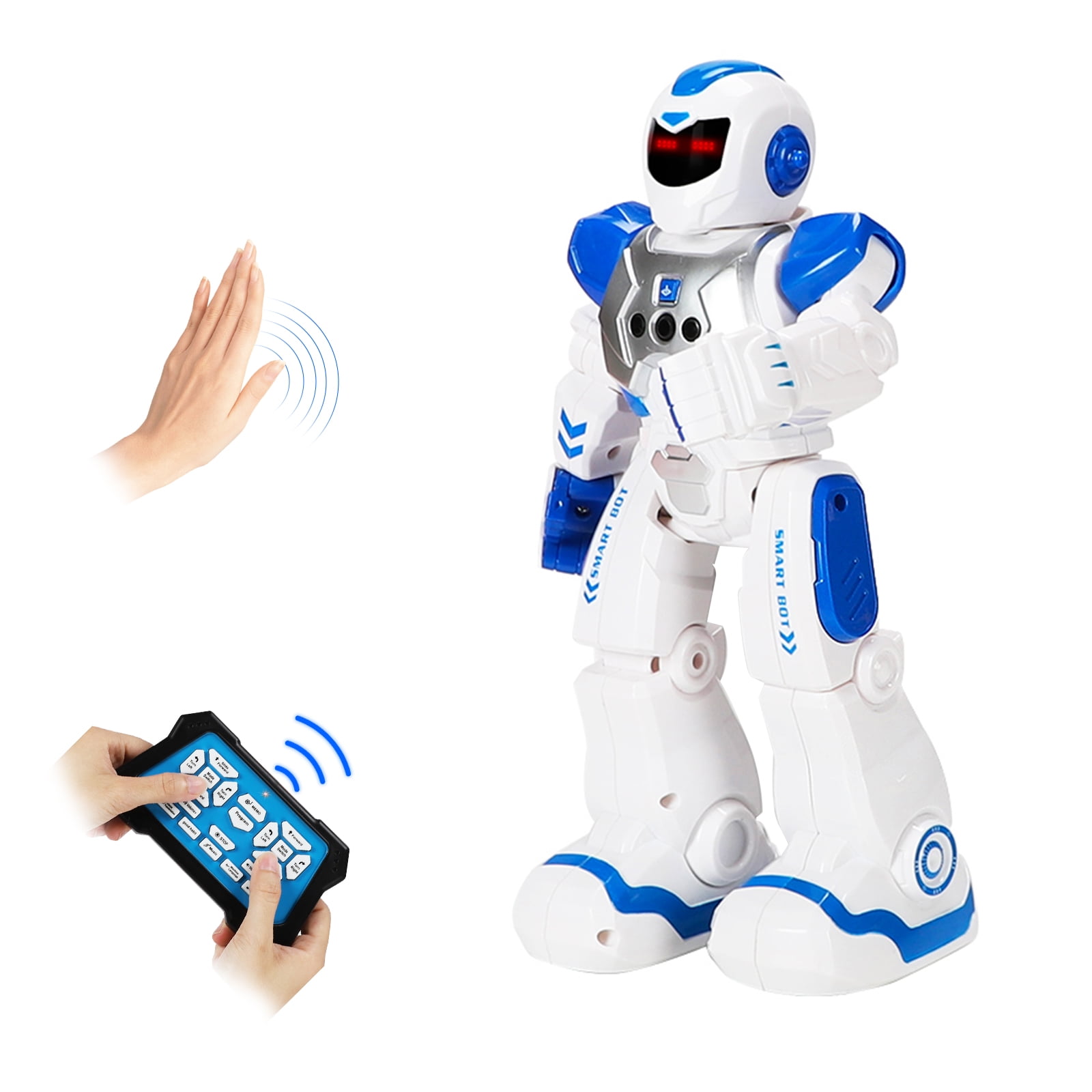 RC Robots for Kids Toy Gesture Sensing and Singing Programmable Remote Control 