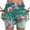 Multicolor, variant on Lcziwo Skirts for Women Mid Waist Tummy Control Skorts Athletic Workout Yoga Running Skirts Lightweight Vintage Floral Print Fashion Skorts Summer 2025 Multicolor,XXXXL