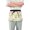 Cute Koala with Kiwi Fruit, variant on Pink Butterfly Server Apron with 3 Pockets Waterproof Waitress Waist Short Apron for Man Woman 12 Inches