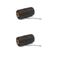 thumbnail image 4 of Decodeary 2mm 100m DIY Cotton Thread Cord String Colorful Cord String Strap Decorative Rope Wire Clothes Making Supplies gold wire + black 2Set, 4 of 6