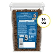 Temptations Jumbo Stuff Savory Salmon Flavor Crunchy And Soft Treats For Cats, 14 Oz Tub