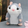 thumbnail image 3 of Yirtree Talking Hamster Mouse Toy - Repeats What You Say and Can Nod - Electronic Pet Talking Plush Buddy Hamster Mouse for Kids Gift Party Toys, 3 of 8
