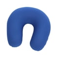 thumbnail image 4 of Almohada de viaje con soporte para la cabeza, suave y ergonómica, de espuma viscoelástica, ideal para el cuello. Azul, 4 of 9