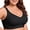 01-Black, variant on Plus Size Everyday Bras for Women Full Coverage Soft Sleep Wirefree Bras New Upgrade