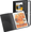 18x24", variant on 30 Pockets Display 60 Pages Art Portfolio Folder with Clear Plastic Sleeves, Artwork Storage Presentation Book for Artists, Painting Carrier Case