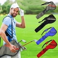 thumbnail image 2 of Yuarrent Nylon Driving Range con cremallera impermeable GolfsClub Carry Case - Y llevar palos con estilo Golfs Sunday Carry Bag blue Type2 NO2, 2 of 6