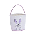 thumbnail image 4 of Bolsa de mano para niños con forma de cubo de Pascua, diseño bonito, portátil, de 9 x 9,4 pulgadas, suave para niños Púrpura, 4 of 9