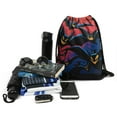 thumbnail image 3 of 13.5 x 16.5 Inch Halloween Pattern of Waterproof Drawstring Backpack with Shoe Compartment – Lightweight Dry Wet Separation Gym Bag for Men Women & Teens, 3 of 5
