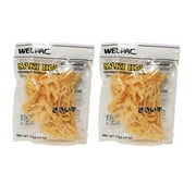 WEL PAC Japanese Saki Ika Prepared Shreded Dried Squid, 4oz each Pack
