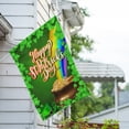 thumbnail image 3 of America Forever Happy St Patricks Day House Flag Leprechaun Rainbow Pot Gold 28 x 40 Inch Luck of the Irish Double Sided Outdoor Yard Lucky Clover Shamrock St Patricks Day Decorations, 3 of 5