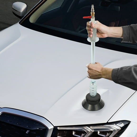 Air Pneumatic Dent Puller, Car Dent Puller Tool, Body Suction Cup Hand Tools Kit with 3 Pcs Suction Cup, for Auto Body Repair