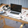 thumbnail image 3 of Long Mouse Pads for Desk,Ballet Princess Pattern Desk Mats on Top Of Desks, Desk Mouse Pad Extra Large with 3mm Non-Slip Base and Stitched Edge for Gaming,Office,Work,Home 35.4"x15.7", 3 of 6