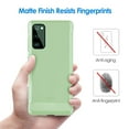 thumbnail image 4 of JETech Slim Fit Case Compatible with Samsung Galaxy S20 FE 5G 6.5-Inch, Thin Phone Cover with Shock-Absorption and Carbon Fiber Design (Green), 4 of 7