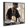 thumbnail image 2 of Stupell Industries Contemporary Timeless DJ with Urban Rhythm Black Framed Giclee Art, 14 x 11, by Franklyn Gregory, 2 of 8