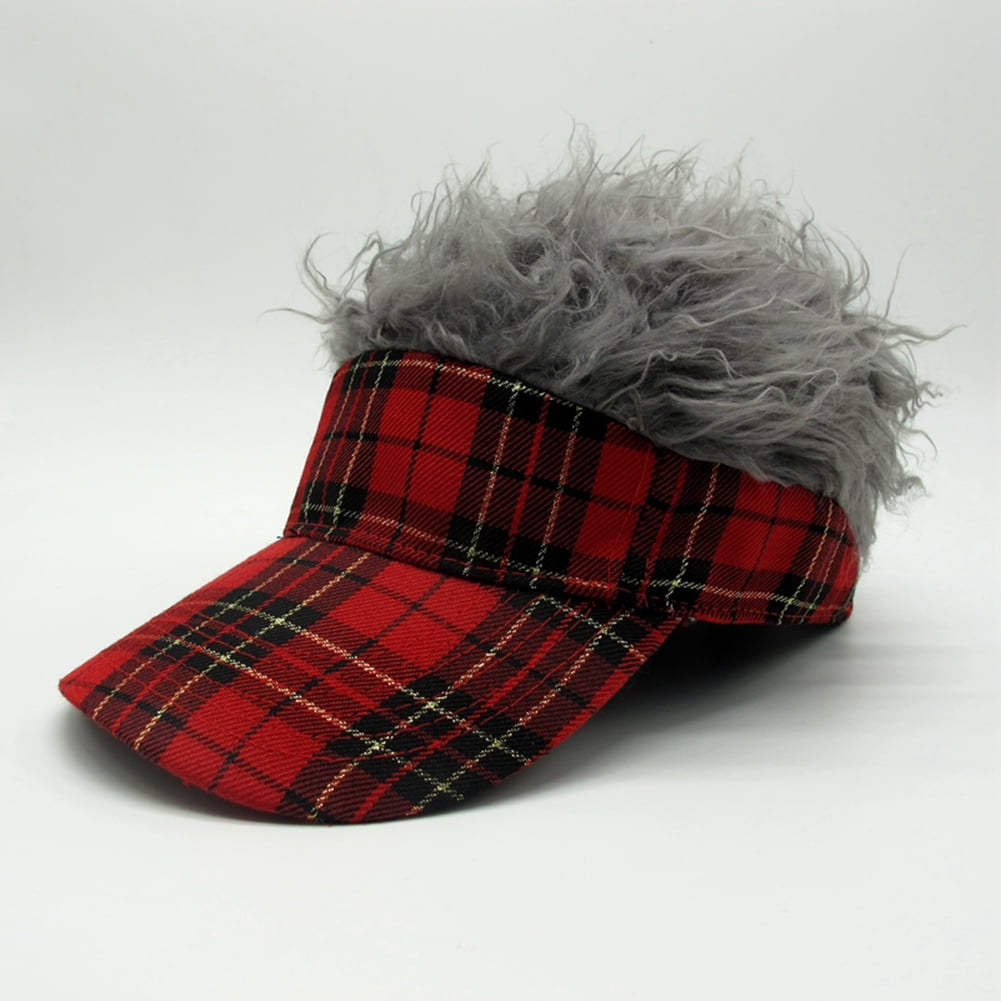 scottish hat with red hair