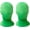 Green, variant on 2 Pieces Full Face Mask, Skin Masks, Halloween Spandex Hood for Unisex Cloth