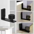 thumbnail image 3 of Sliding barn door bottom floor tracks, adjustable rollers, wall mounting system, smooth and quiet, 3 of 5