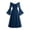 Navy, variant on Women's Flowy Off Shoulder Renaissance Corset Dress for Halloween, Fairy Outfit, Cottagecore, Pirate Parties, Victorian Events