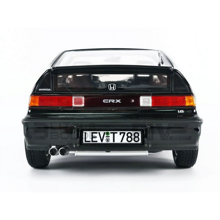 1990 Honda CRX Black 1/18 Diecast Model Car by Norev