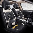 thumbnail image 5 of Juego completo de 4 piezas de accesorios para el interior del coche, novedad de 2024, funda de cuero universal para asiento de coche para las cuatro estaciones, 5 of 5