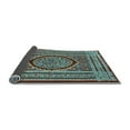 thumbnail image 2 of Ahgly Company Indoor Rectangle Medallion Light Blue Traditional Area Rugs, 4' x 6', 2 of 4
