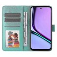 thumbnail image 2 of Funda para teléfono móvil Realme C67 4g con soporte de piel sintética estampada, color verde, 2 of 5