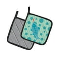 thumbnail image 2 of Polkadot Fish Pair of Pot Holders, 2 of 2