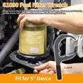 thumbnail image 3 of Diesel Filter Wrenches Oil Filter Removal Tool for 5" Davco 61090, 3 of 5