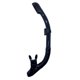 thumbnail image 1 of Buceo Snorkel Tubo de respiración subacuático totalmente seco Equipo de esnórquel Negro Ehuebsd  Para Estrenar, 1 of 7