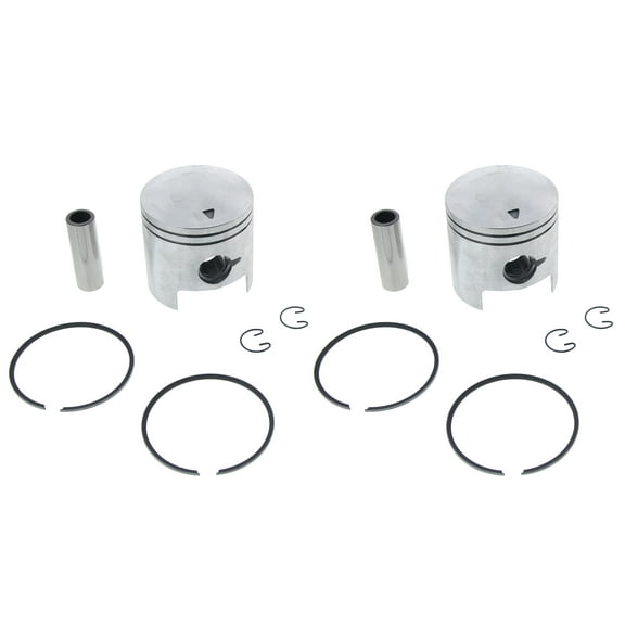 Piston Kit for Polaris Indy Lite 340 Deluxe 1994-1998 x2 Snowmobile Race-Driven