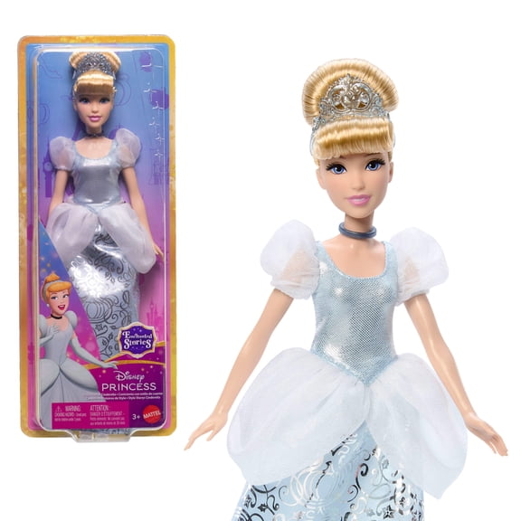 Disney Princess Enchanted Stories Cinderella Fashion Doll with Sparkling Dress [Walmart Exclusive]