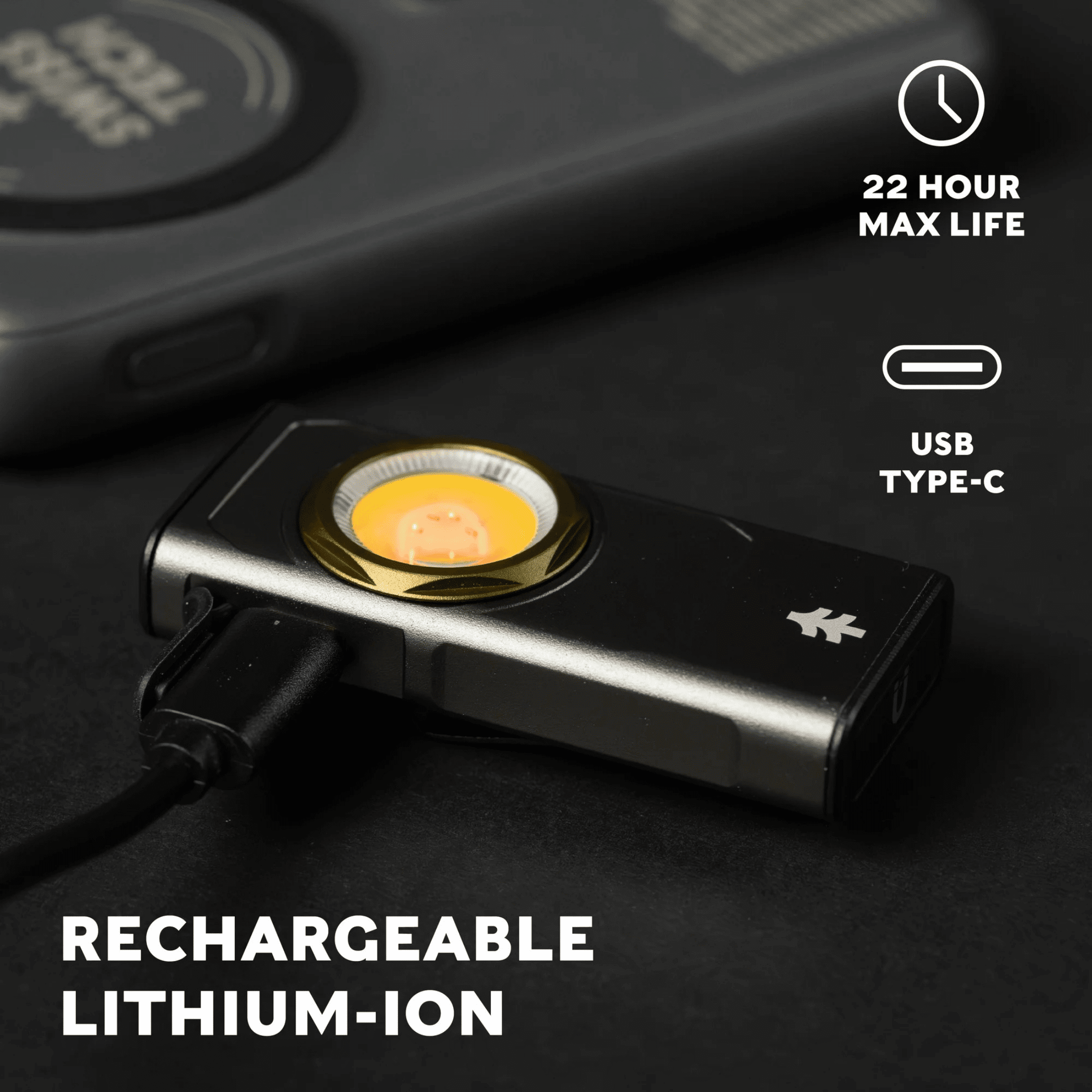 Swiss Tech 500-Lumen Rechargeable EDC Clip Work Light, Rose