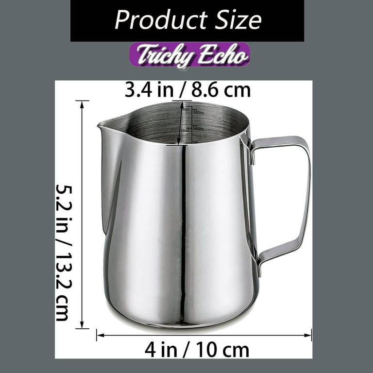 Milk Frothing Pitcher 32oz,Espresso Steaming Pitcher 32oz,Espresso