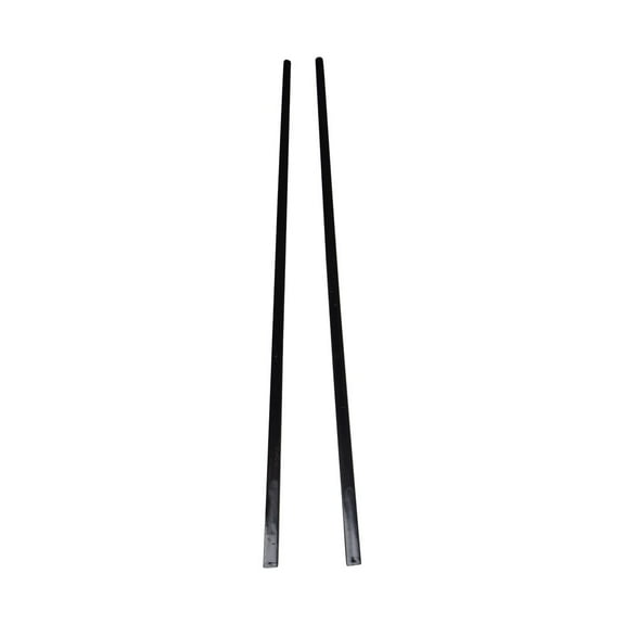 Motique Accessories  Set of 2 Hair Sticks with 3 Diamonds Chopsticks - Black