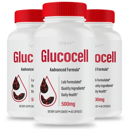 (3 Pack) GlucoCell - Gluco Cell Pill Supplement