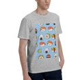 thumbnail image 2 of Bingfone Kawaii Sushi Men'S Loose Fit Short-Sleeve Pocket T-Shirt, 2 of 7